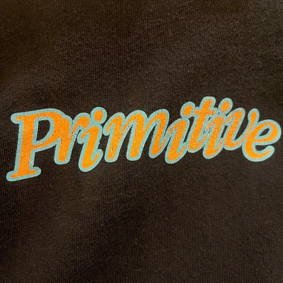 Primitive better days graphic tee black daisy XL crew neck - Picture 6 of 9